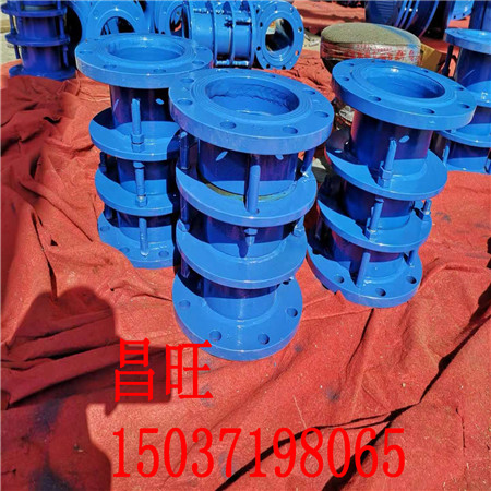 常州市雙法蘭管道傳力接頭規(guī)格補(bǔ)償管道良好的自封密作用